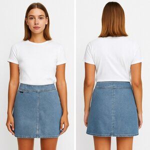 Vintage Y2K 90s Calvin Klein Jean Denim Skirt